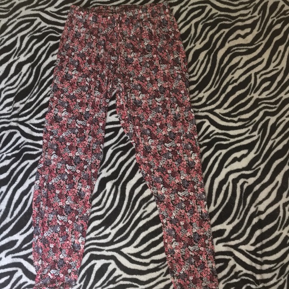Floral joggers - Picture 1 of 2